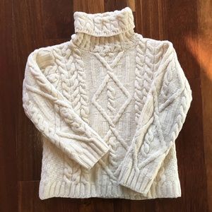 Vintage Aran Fisherman Merino Wool Sweater